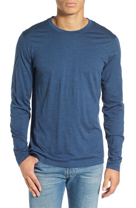 Ibex Od Merino Wool Long Sleeve Crewneck T Shirt Nordstrom