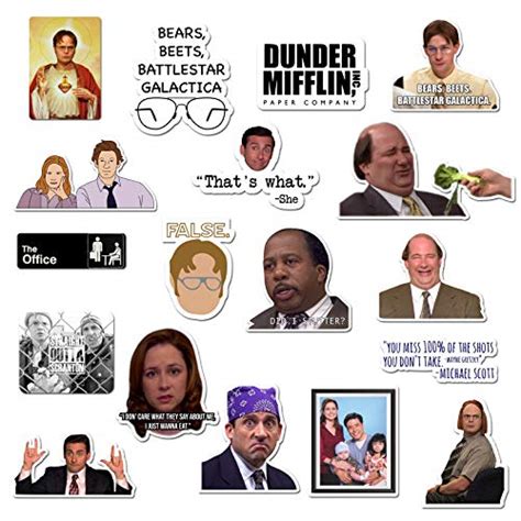 The Office Stickers Printable