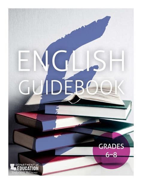 2014 Ela 6 8 Curriculum Guidebook