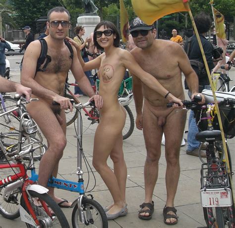 World Naked Bike Ride Barcelona Catalonia