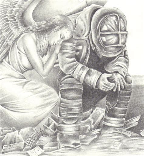 Angel And Fireman By Laurasshadesofgrey On Deviantart