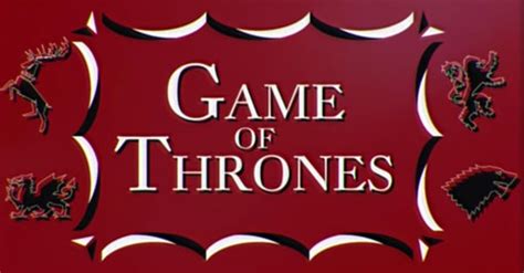 Game Of Thrones 1960s Title Sequence Video Popsugar Entertainment
