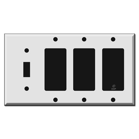 Single Toggle Triple Rocker Switch Plate Covers Kyle Switch Plates