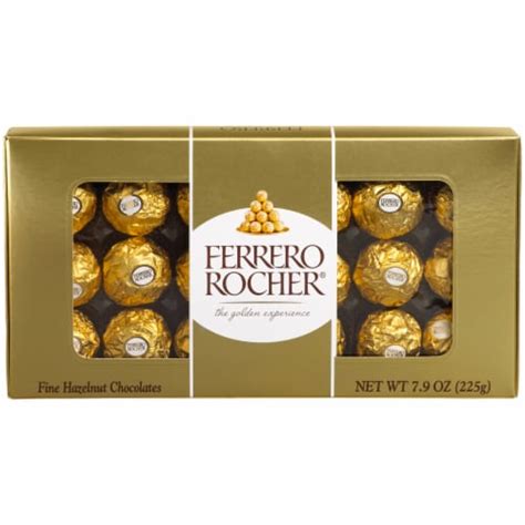 Ferrero Rocher Fine Hazelnut Chocolates 18 Ct 79 Oz King Soopers