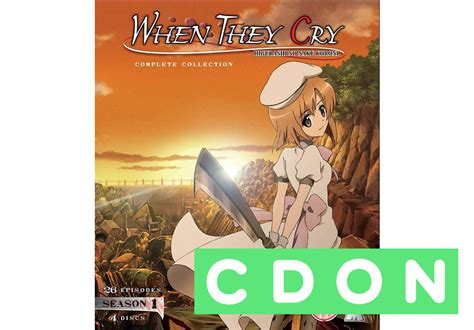 When They Cry Season 1 Collection Blu Ray 4 Disc Import Cdon