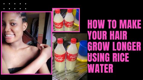 Rice Water For Extreme Hair Growth How To Make Rice Water For Hair Growthdiyshorts Youtube