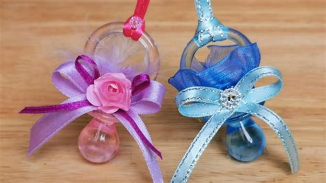 Baby Pacifier Diy Favors For Baby Shower Gender Reveal And