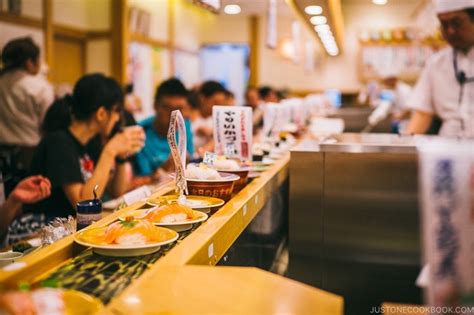Conveyor Belt Sushi in Japan 回転寿司 Just One Cookbook