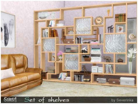 The Sims Resource Set Of Shelves