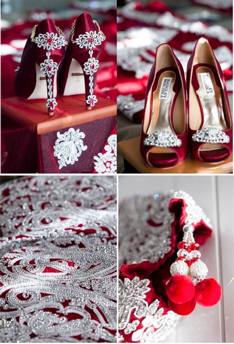 Indian Weddings Bridal Shoes Gold Glitter Heels Lovely Indian Bride