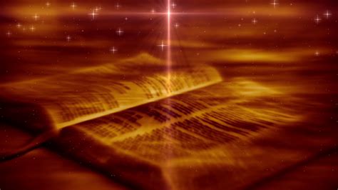 The Holy Bible Open Religious Scriptures Background Motion Background