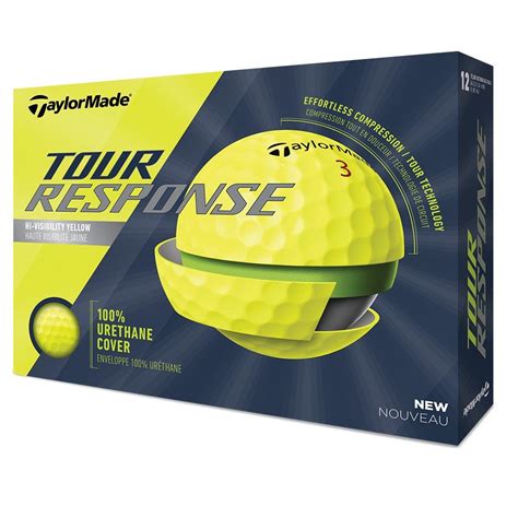 Taylormade Tour Response Golf Balls Yellow Golf Store