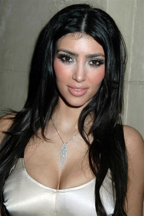 kim kardashians hair and makeup — kim k best beauty looks