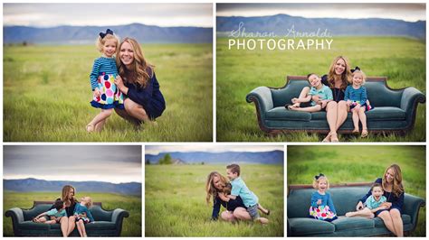 Blue Couch Mommy And Me Mini Sessions