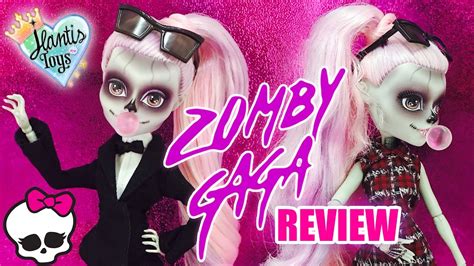 Lady Gaga S Zomby Gaga Doll Detailed Review Monster High Born This Way Youtube