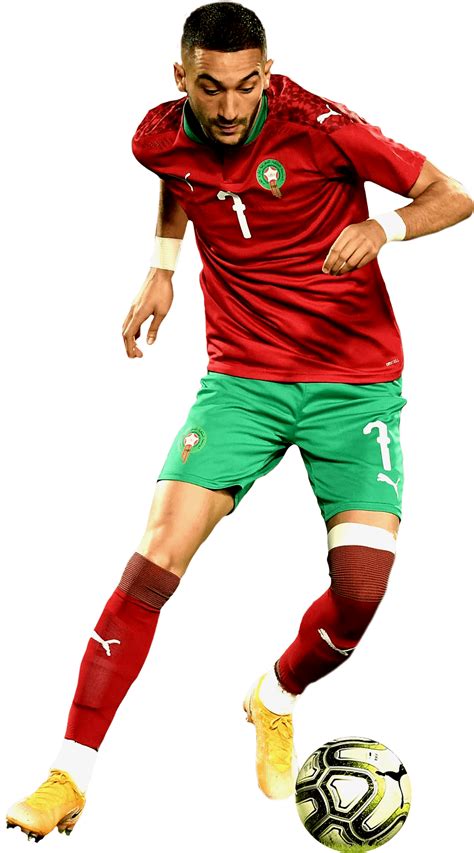 Ziyech png cliparts, all these png images has no background, free & unlimited downloads. Hakim Ziyech football render - 73465 - FootyRenders