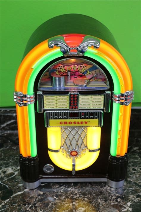 Crosley Wurlitzer Jukebox Wr18 1015 Mini Bubbler Jukebox Jukeboxes