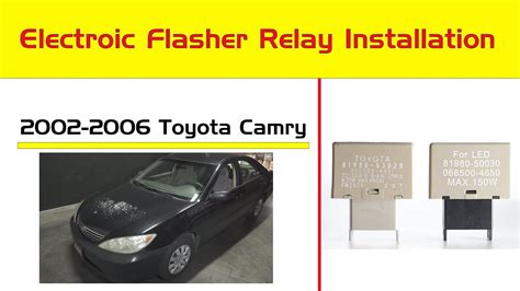 How To Locate Replace Install Hazard Turn Signal Flasher Relay Led