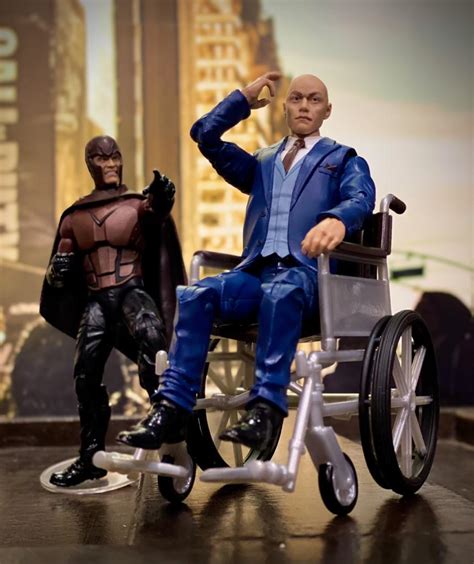 Action Figure Magneto E Professor X X Men Marvel Legends Series