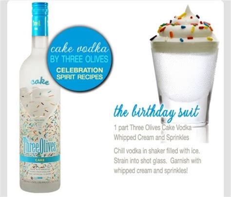 Sweet, delicious, and easy, pull out the cake vodka and shake up a birthday cake shot. BIRTHDAY CAKE VODKA - Fomanda Gasa