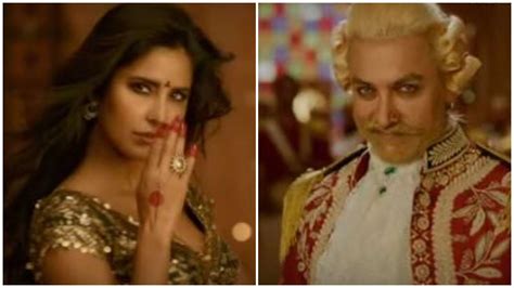 Suraiyya Song Teaser From Thugs Of Hindostan Aamir Khan Katrina Kaifs Fun Chemistry In