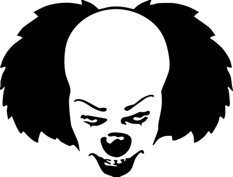 Pennywise The Clown Cartoon Die Cut Decal Pro Sport Stickers
