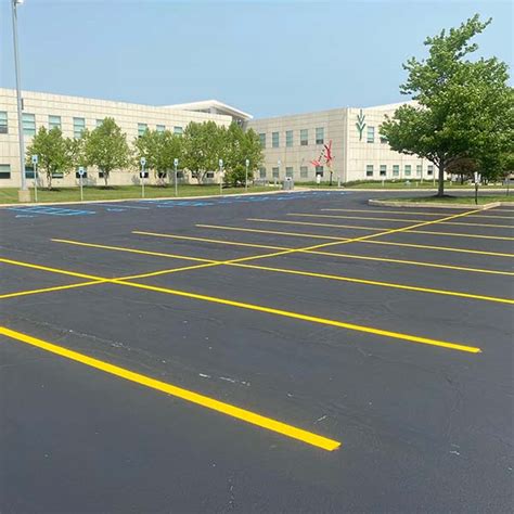 Commercial Parking Lot Striping Site Services