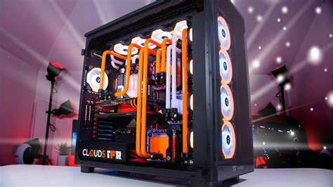 Ultimate 10000 Water Cooled Workstation Pc Build 2080 Ti I9