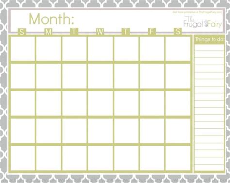 5 Free Printable Calendars Blank Calendar Template Blank Calendar