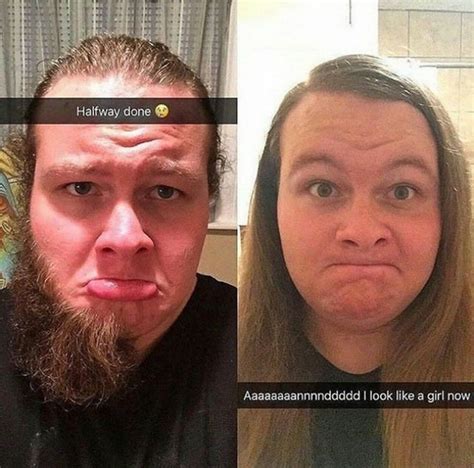 Men With And Without Beards 19 Pics