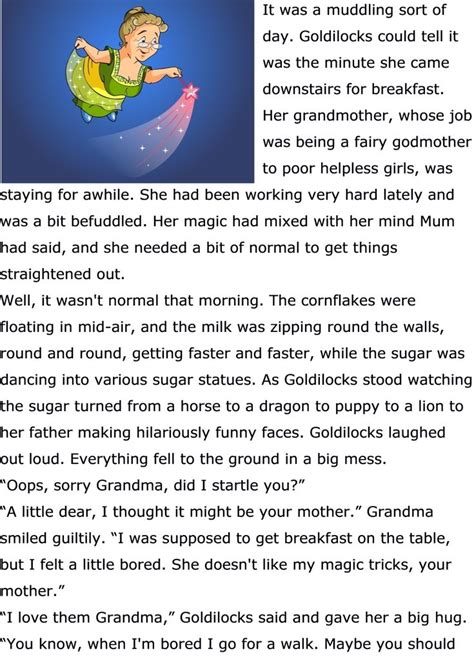 Fairy Godmother Story Short Stories For Kids English Stories For