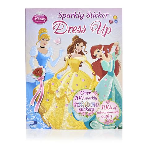 Disney Character Sticker Dress Up Book Assorted Wilko