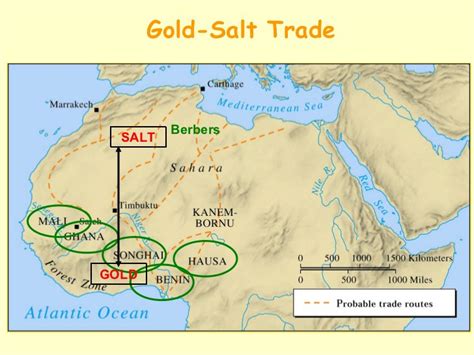 Find the information about its location, map, wildlife, weather, facts, things to do & much more. Trans Saharan Trade Route Map - Maps For You
