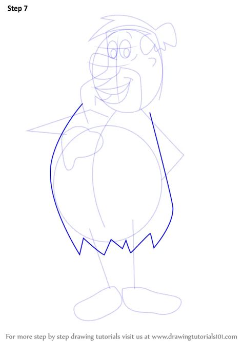 Learn How To Draw Fred Flintstone From The Flintstones The Flintstones