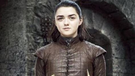 Maisie Williams Comparte Su Primera Foto Como Arya Stark En ‘juego De