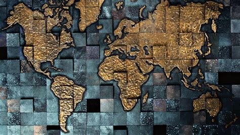 World Map Laptop Wallpaper