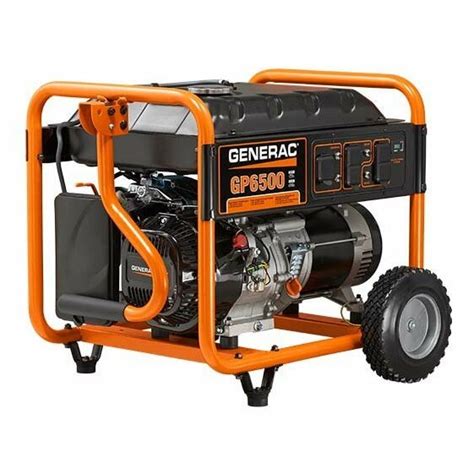Generac 6500 Watt Portable Gasoline Generator And Reviews Wayfair