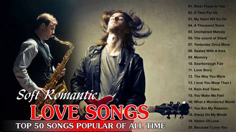 top 50 songs popular of all time instrumental music soft romantic love songs sax piano