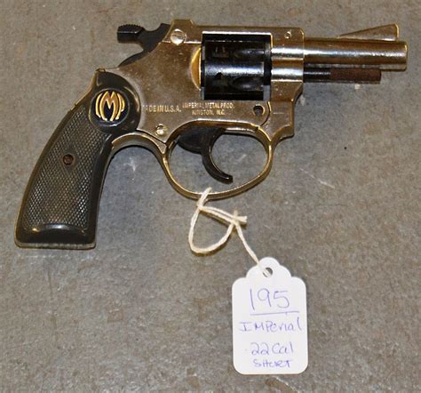 Sold Price Imperial Model 7 22 Cal Short Revolver September 6 0116