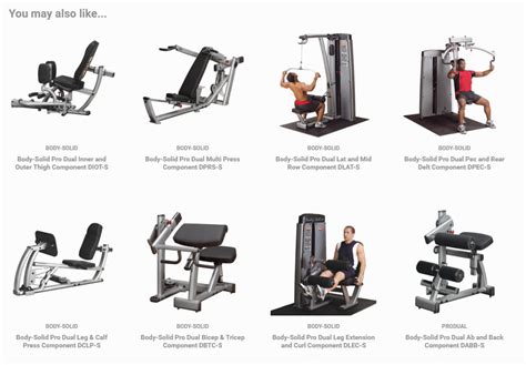 Body Solid Pro Dual Modular Gym System Dgym