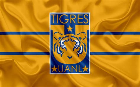 Uanl Tigres Fc 4k Mexican Football Club Emblem Tigres Uanl