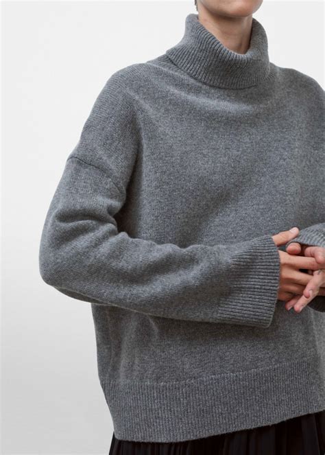 Boxy Turtleneck Sweater Co Collections Turtle Neck Turtleneck