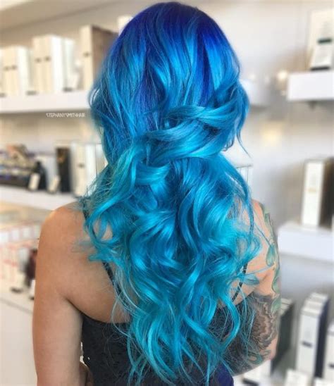 28 Incredible Examples Of Blue Ombre Hair Colors Pdi P
