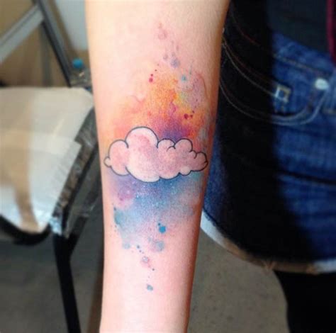 The thick dark colors blends well with the partially grey colors that shows like light is penetrating through the spaces with clouds shifting. 23 Cute Cloud Tattoo Designs and Ideas | Page 2 of 2 ...