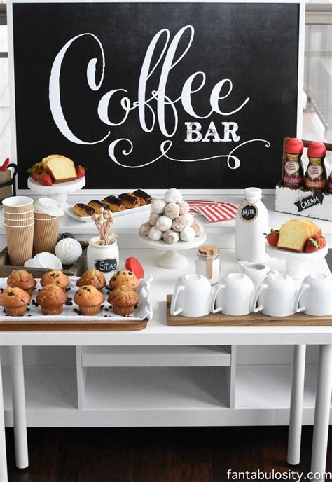 Top 20 Bridal Shower Ideas Shell Love Oh Best Day Ever Coffee Bar