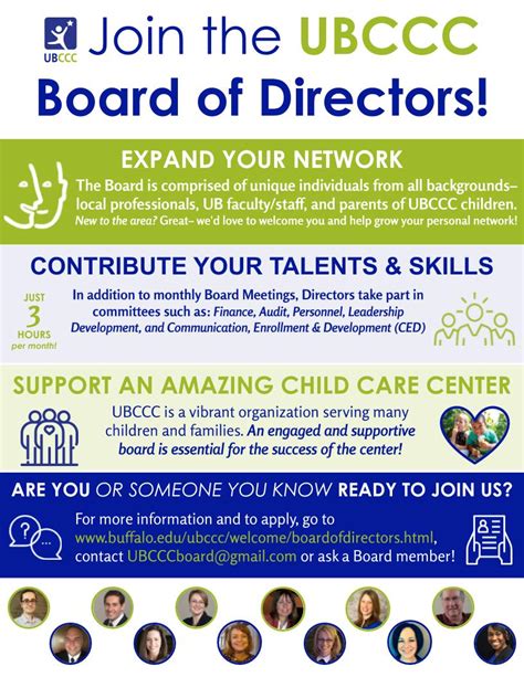 Board Of Directors University At Buffalo Child Care Center