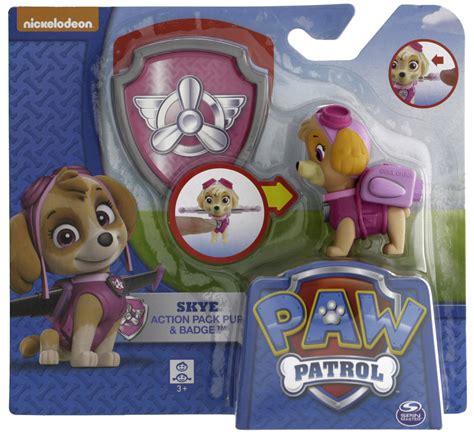 Paw Patrol Actionpack Pup Badge Skye Toy At Mighty Ape Nz
