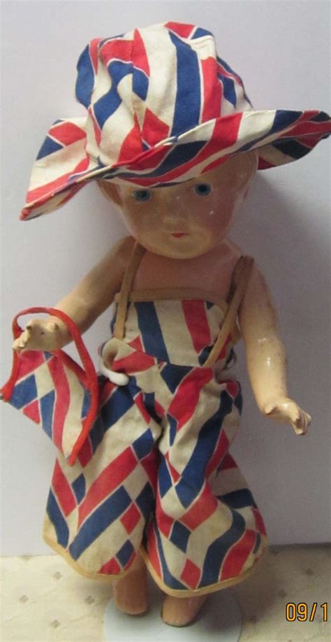 Antique 1930s Arranbee R And B Nancy Doll Composition 12 Etsy