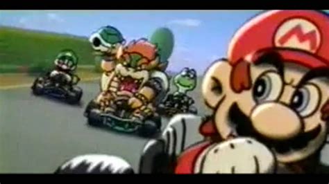 Super Mario Kart Japan Tv Commercial Youtube