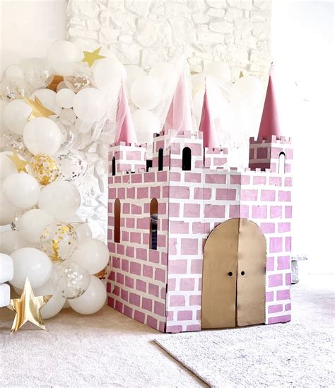 Mama Jots Cardboard Princess Castle Diy Upgrade